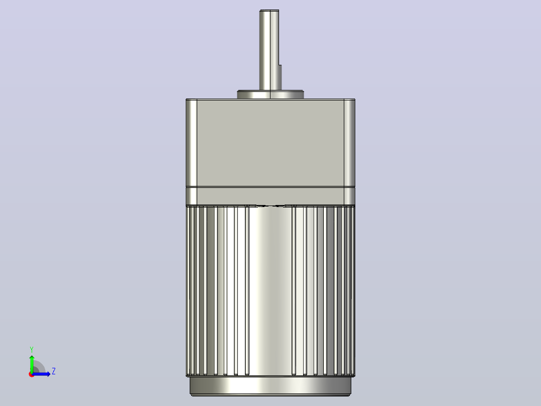 2IK6+2GN3-15K小型调速电机左视图