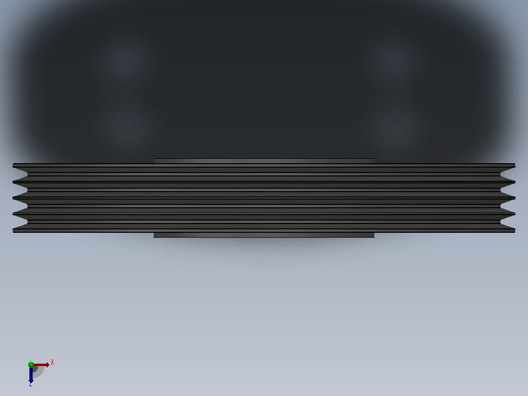 锥套式皮带轮 SPC_SPC800X4俯视图