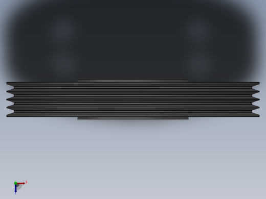 锥套式皮带轮 SPC_SPC800X4俯视缩略图
