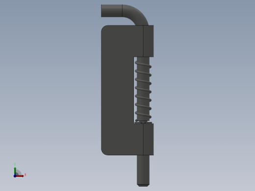 机械五金配件 机械素材3D图纸自动化设备solidworks模型前视缩略图