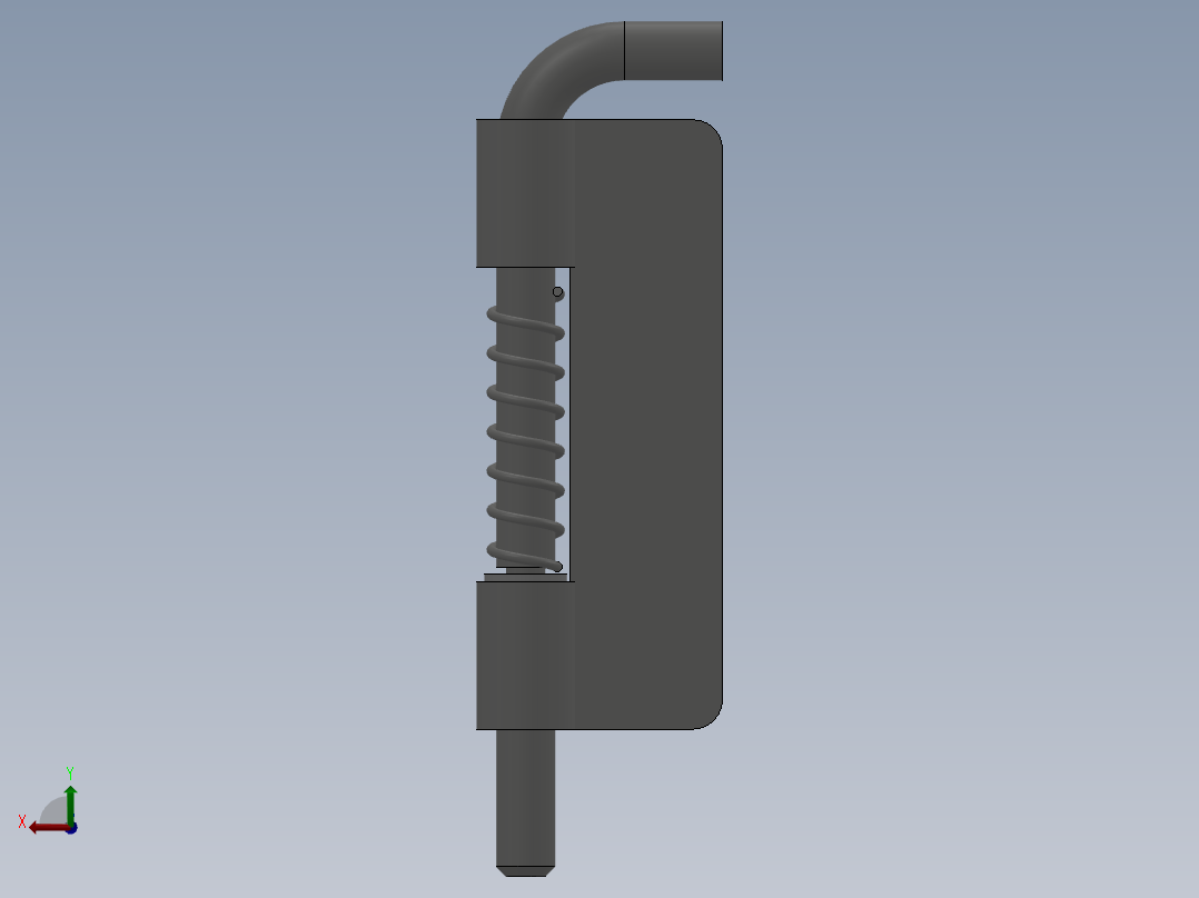 机械五金配件 机械素材3D图纸自动化设备solidworks模型后视图