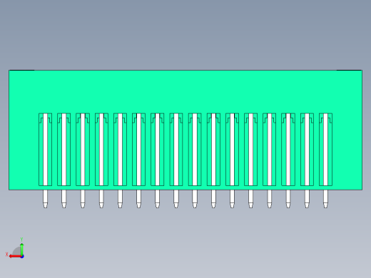 DEGSON 15EDG（公头） 3.5mm 螺钉锁紧，插拔式接线端子 FullPack-15EDGVTM-3.5-32P-14-00AH后视缩略图