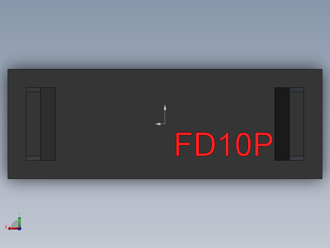 FDC-10 ( DS1018-2.54-10L )后视图