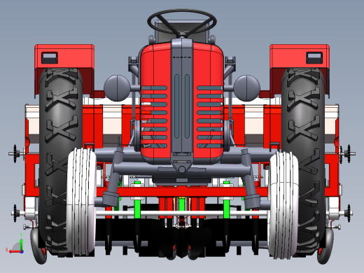 基于SolidWorks耕地播种机的结构设计-三维+CAD后视缩略图