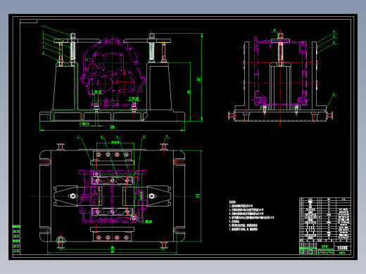 JX589-175变速箱体双面组合钻床及夹具设计