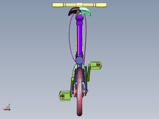 女生迷你助力电瓶自行车后视缩略图