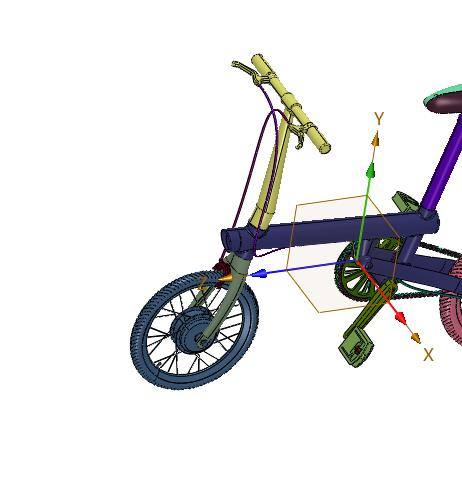 女生迷你助力电瓶自行车缩略图