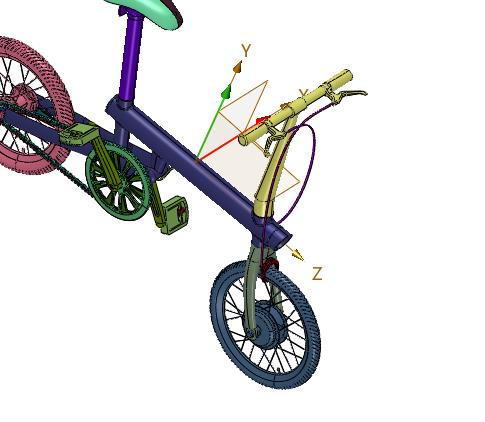 女生迷你助力电瓶自行车