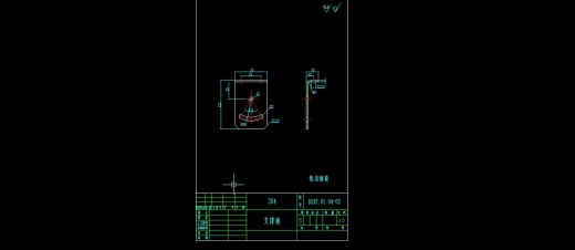 90°转弯滚筒输送机技术图纸435876缩略图