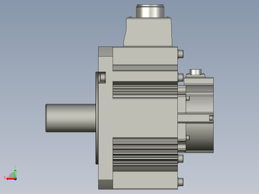 1500W MFME伺服马达后视缩略图