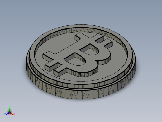 比特币3d打印正等轴测缩略图