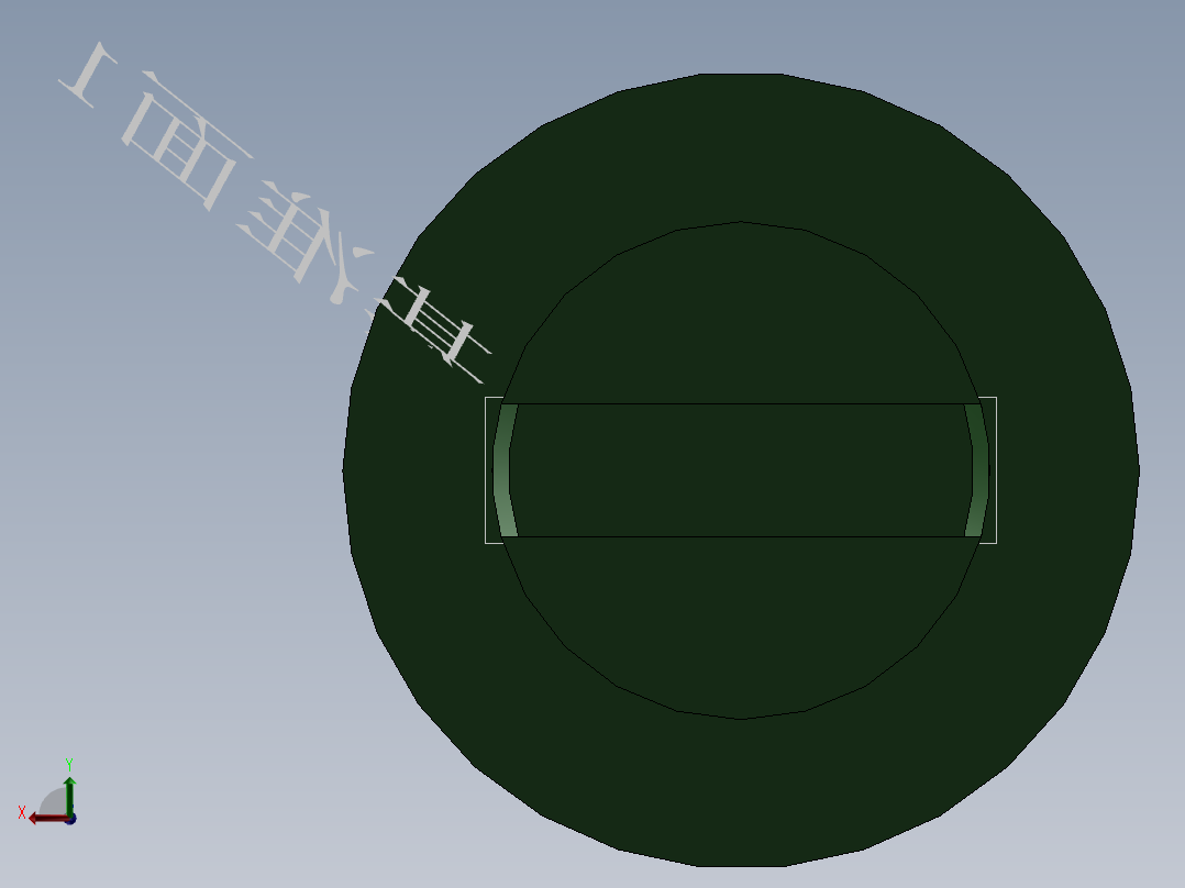 S2 直行推杆.SLDASM后视图