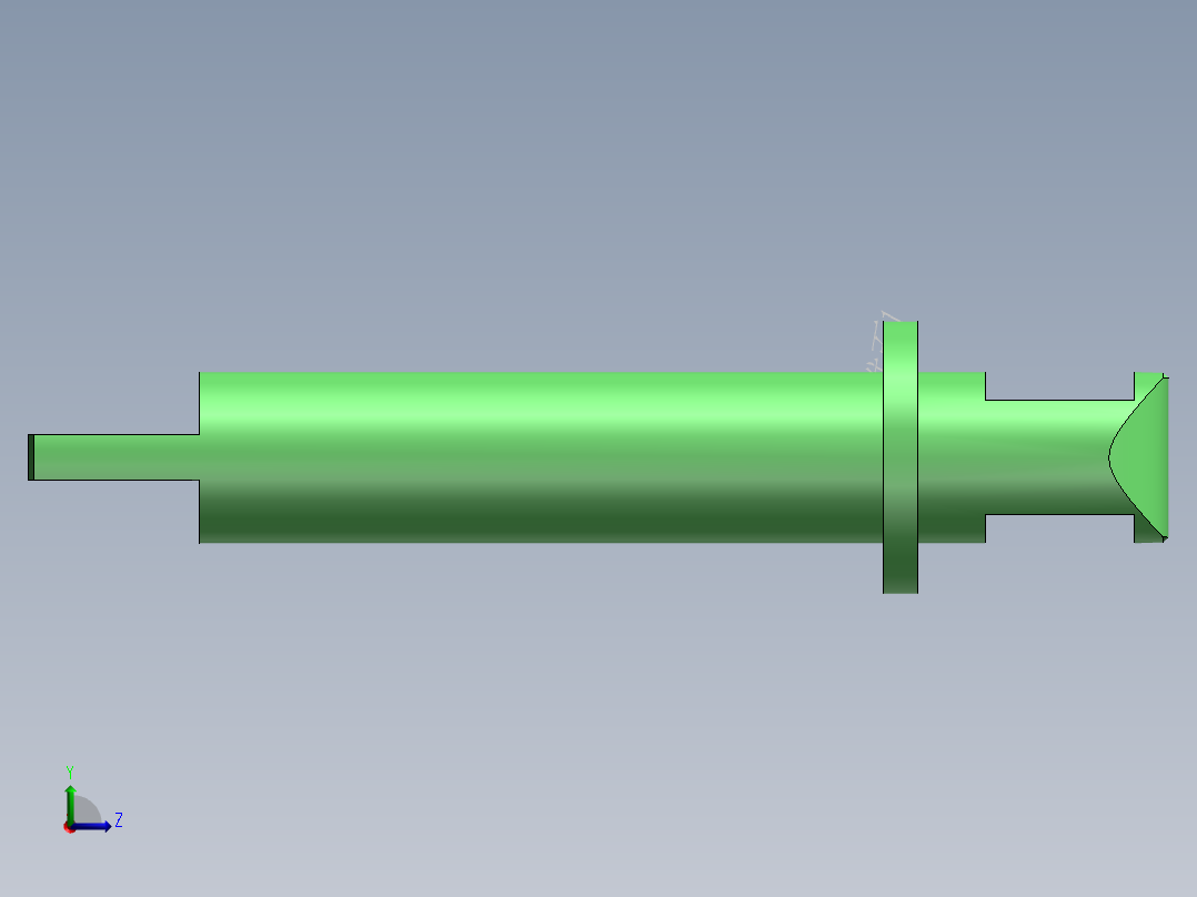 S2 直行推杆.SLDASM左视图
