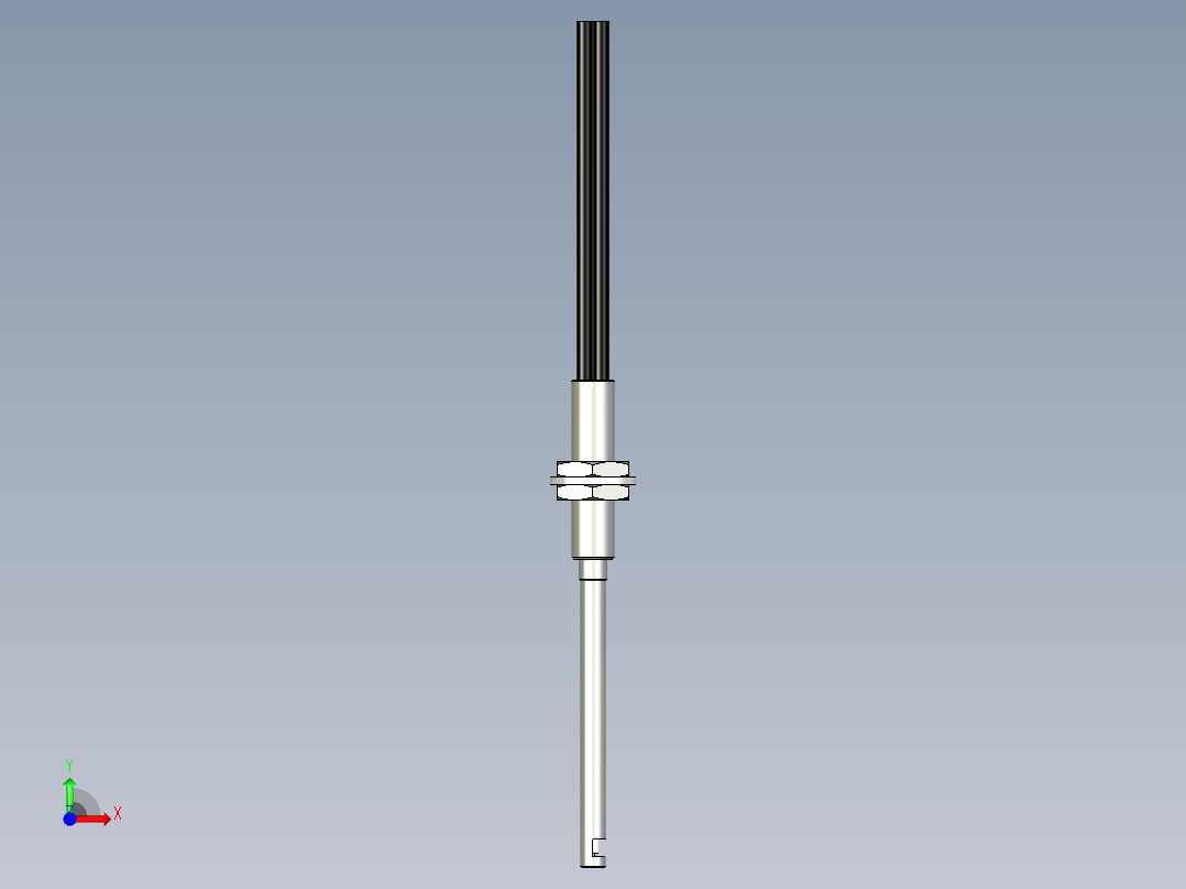 侧视光纤_漫反射型FR-F612-M前视图