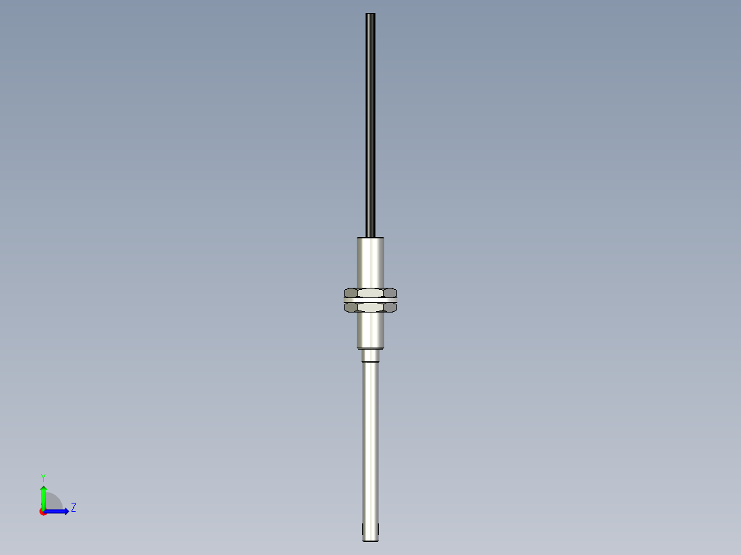 侧视光纤_漫反射型FR-F612-M左视图