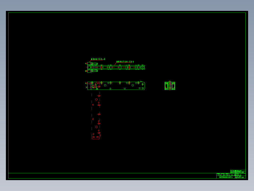 KOSMEKMRD0750-500多系列多零件图纸模型