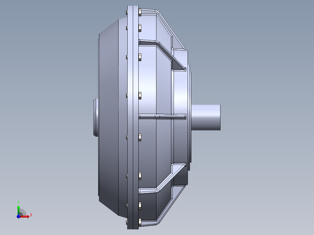 联轴器 (23)前视图