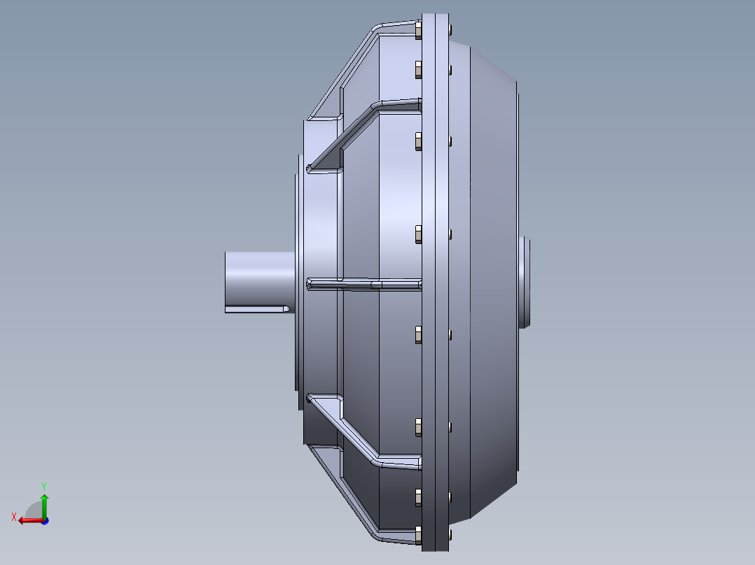 联轴器 (23)后视图