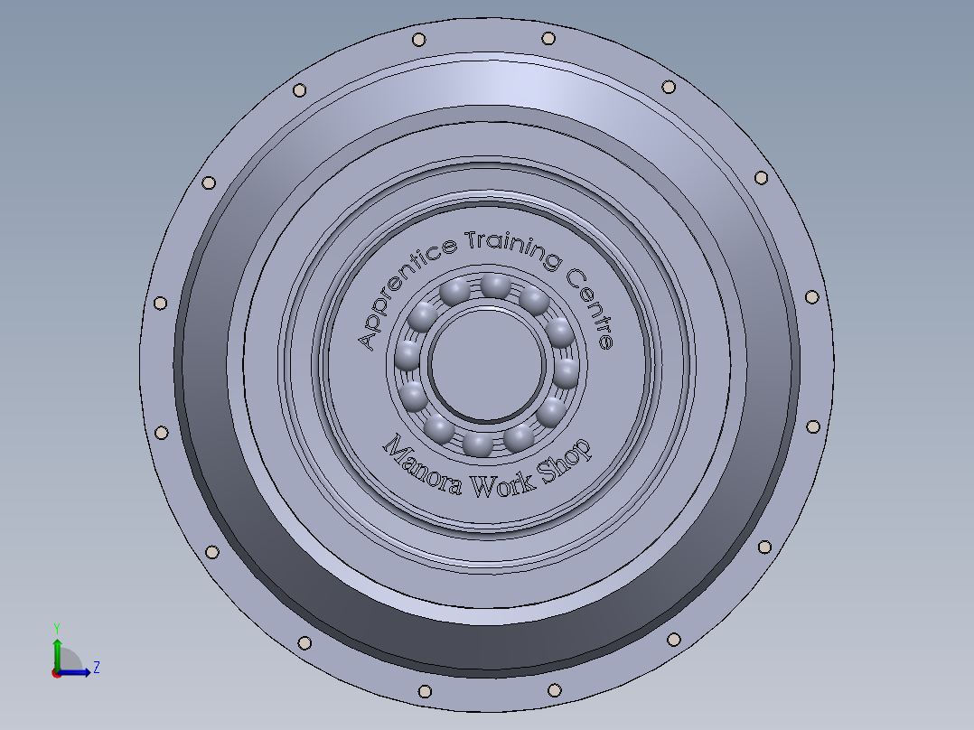 联轴器 (23)左视图