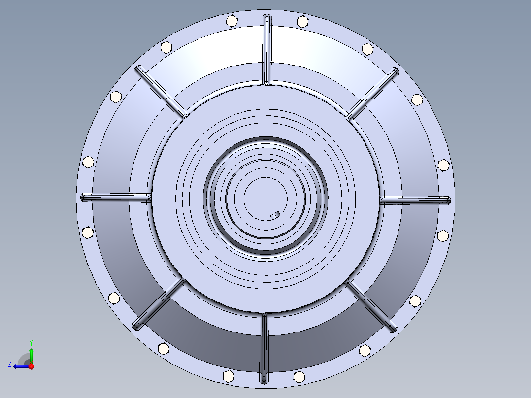 联轴器 (23)右视图