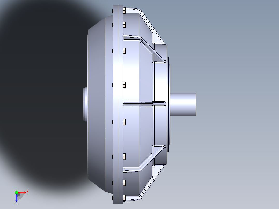联轴器 (23)俯视图