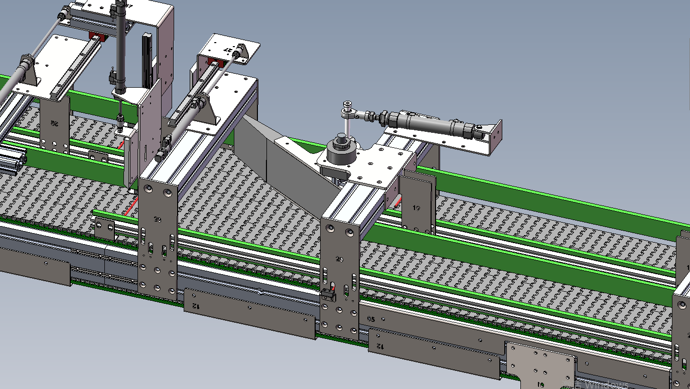 小型网带输送线分流机sw18可编辑