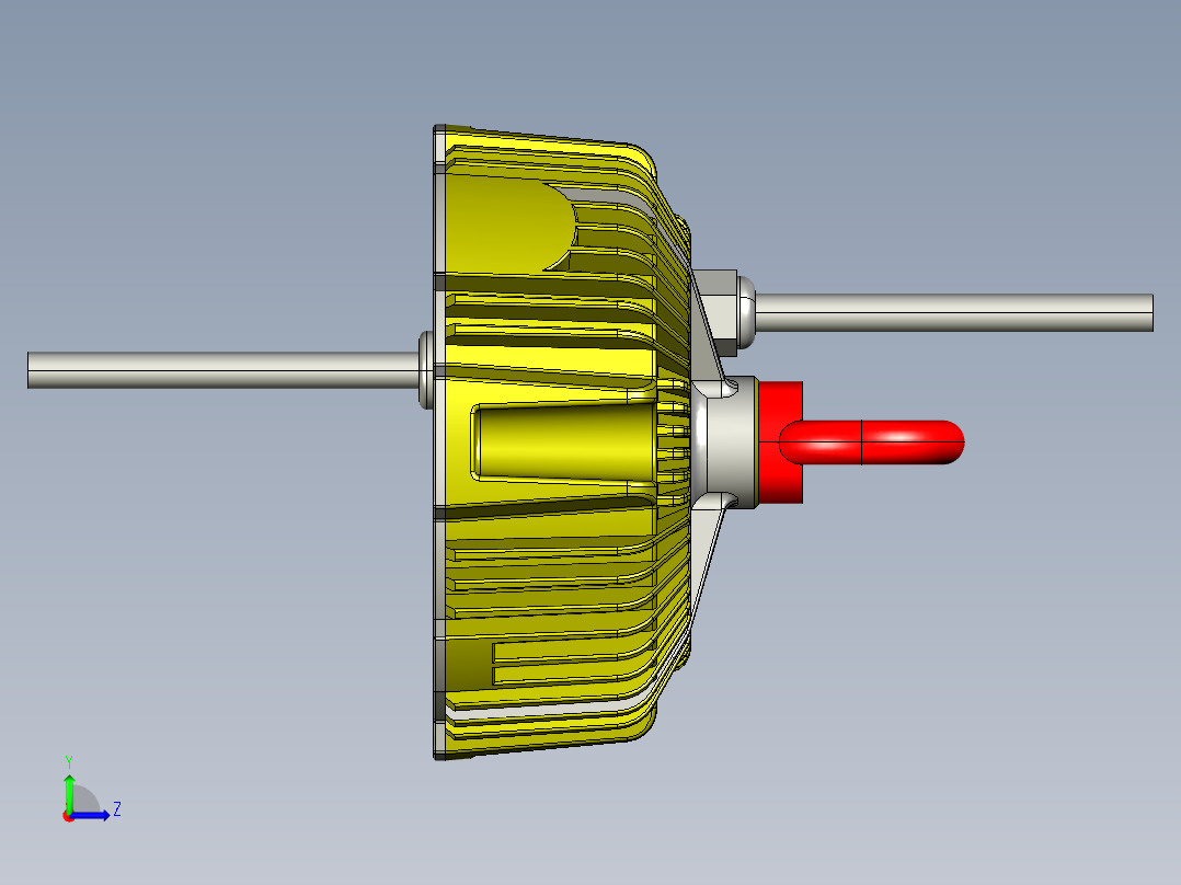 明纬HBG(P)系列 LED型电源合集左视图