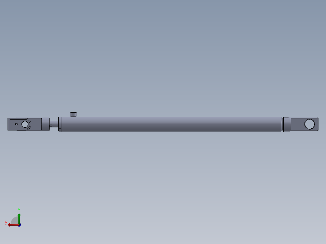 焊接式液压缸40x25x700-mm-1.snapshot.1后视图