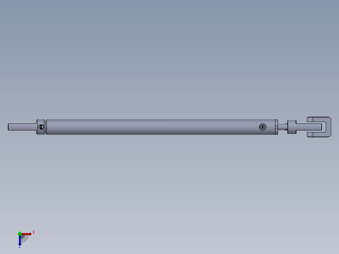 焊接式液压缸40x25x700-mm-1.snapshot.1俯视图