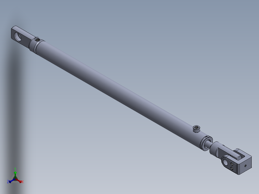 焊接式液压缸40x25x700-mm-1.snapshot.1正等轴测图