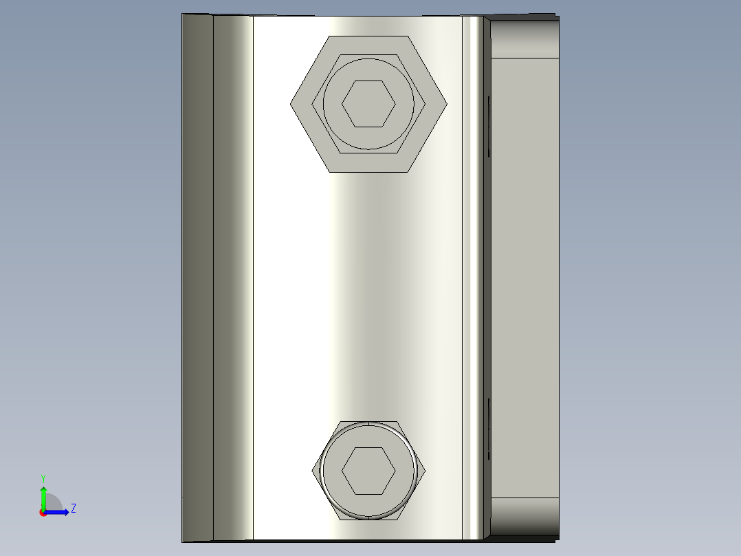 43侧装式底座.STEP左视图