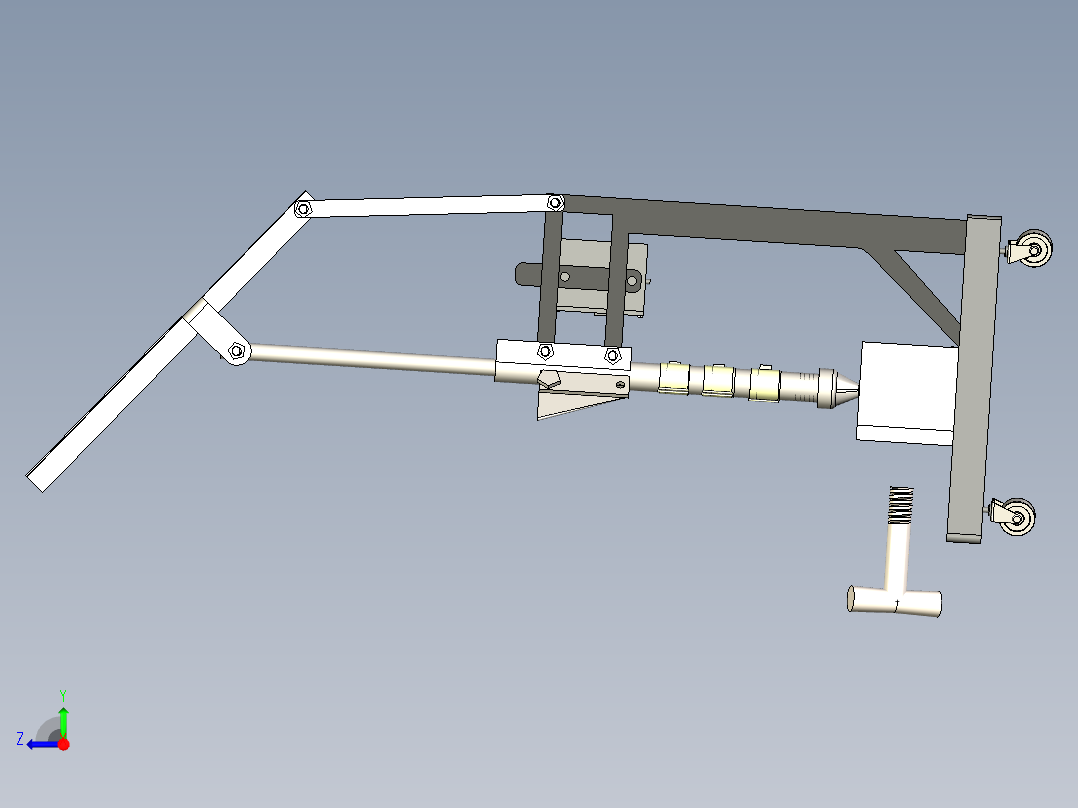B3003286-迷你注塑机右视图