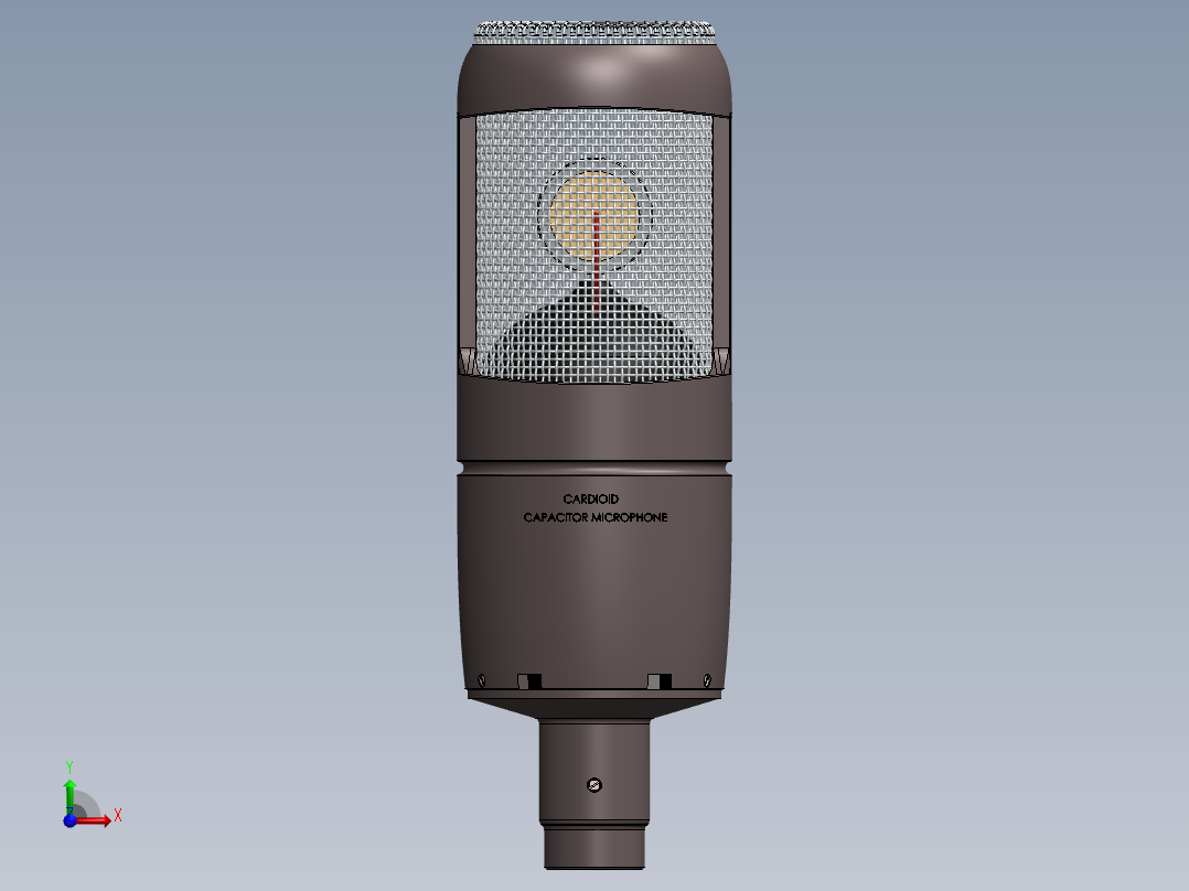 麦克风(21)前视图