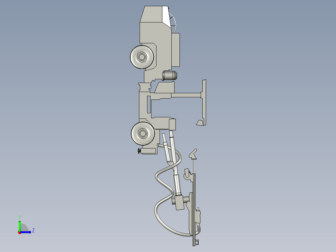 A3003655-车辆、地下采矿设备、船舶和前端装载机左视图