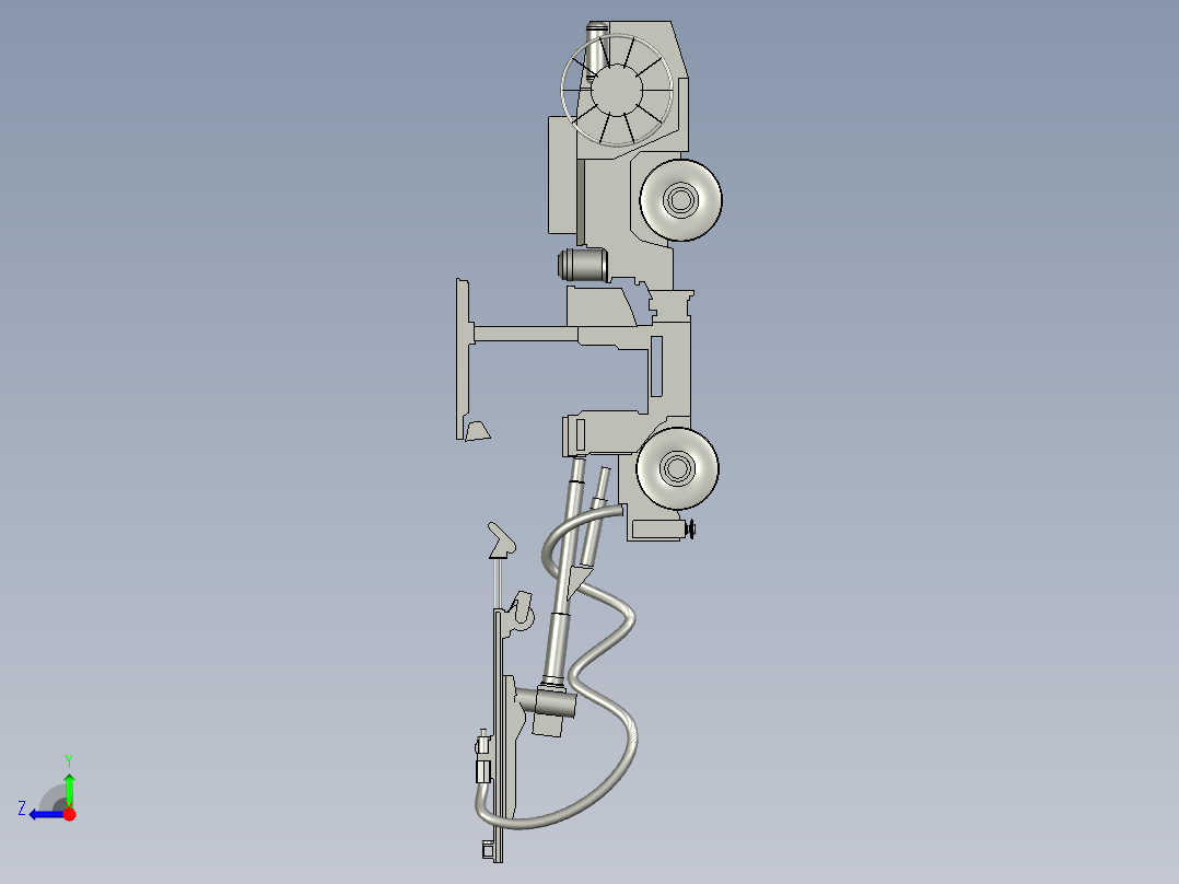A3003655-车辆、地下采矿设备、船舶和前端装载机右视图