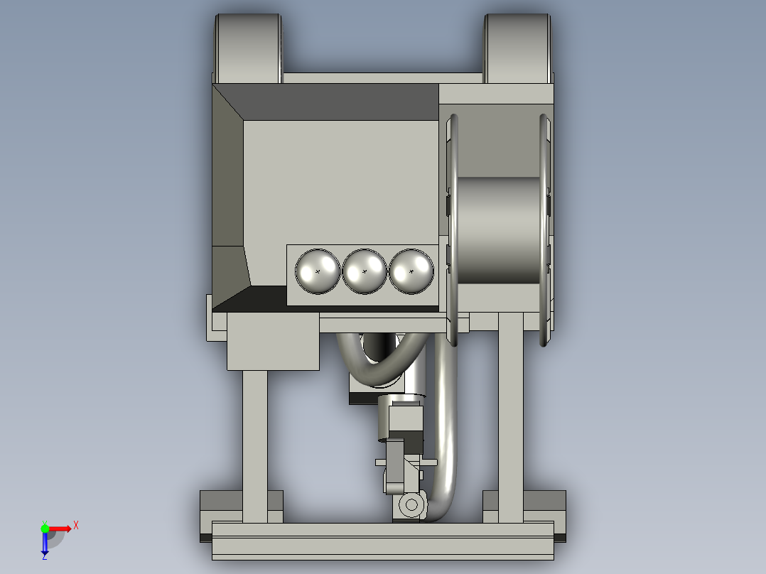 A3003655-车辆、地下采矿设备、船舶和前端装载机俯视图