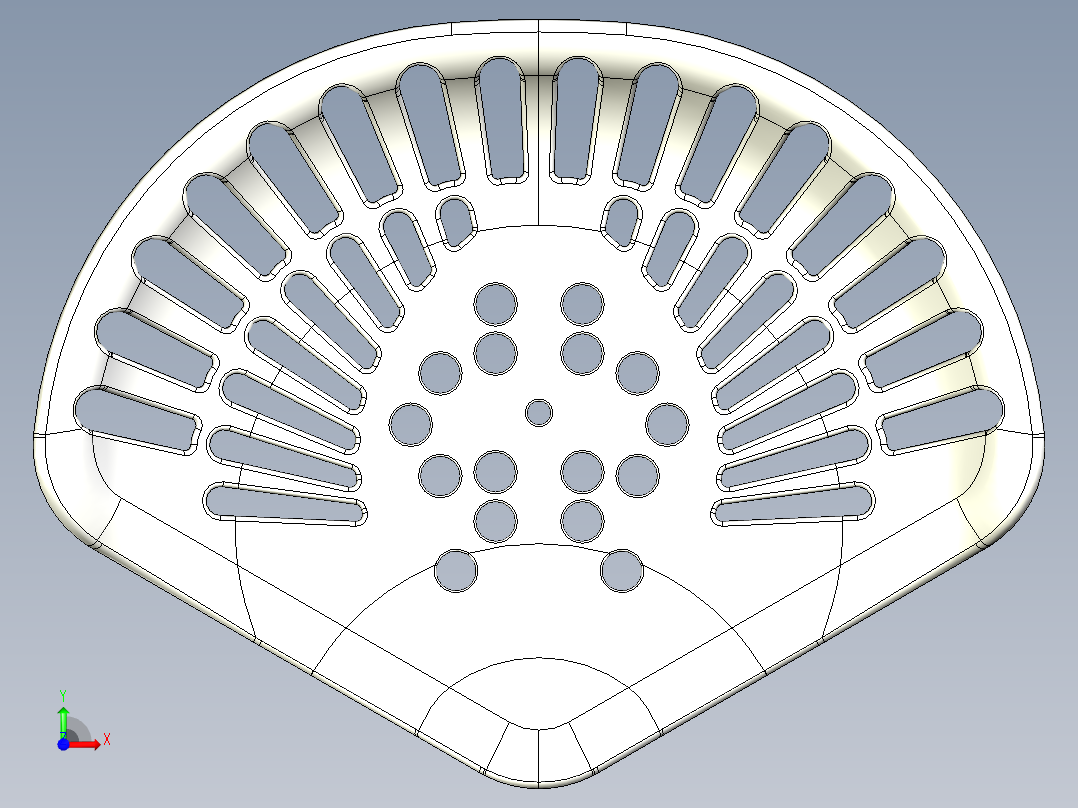 吧台凳 (3)前视图