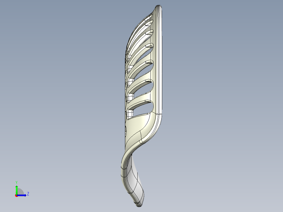 吧台凳 (3)左视图