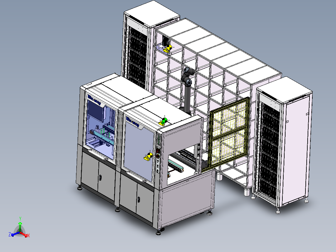 割草机模组自动充电设备  sw24
