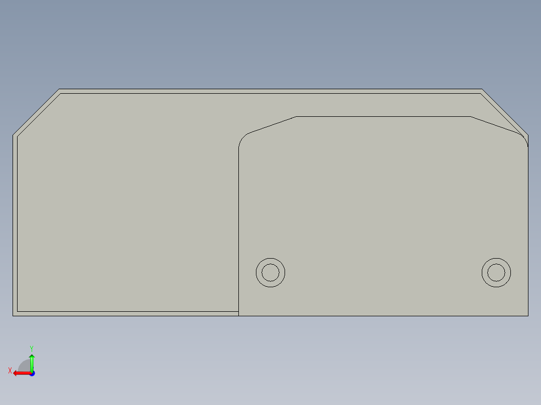 TCD-100半封闭间接式(300)后视图