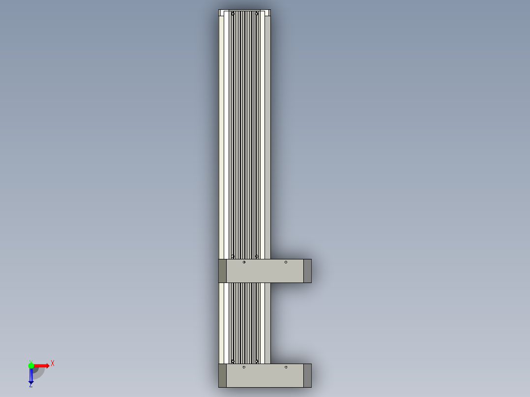 TCD-100半封闭间接式(300)俯视图