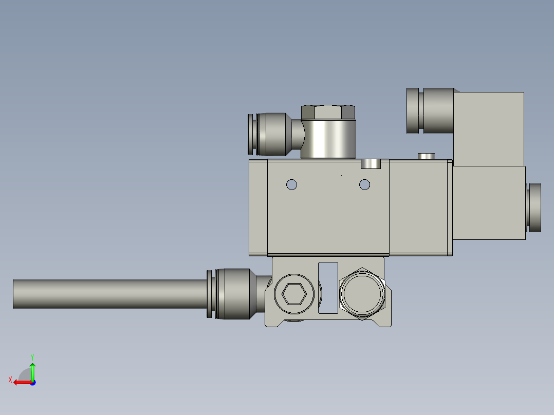 05-00-23-00A气路组件2右视图