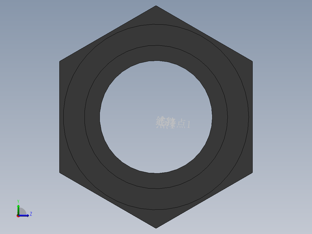 female adapter DN40 PN10 U-PVC左视图