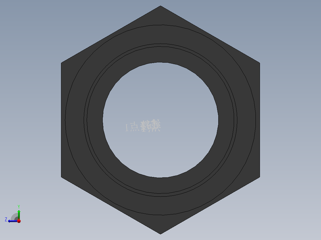 female adapter DN40 PN10 U-PVC右视图