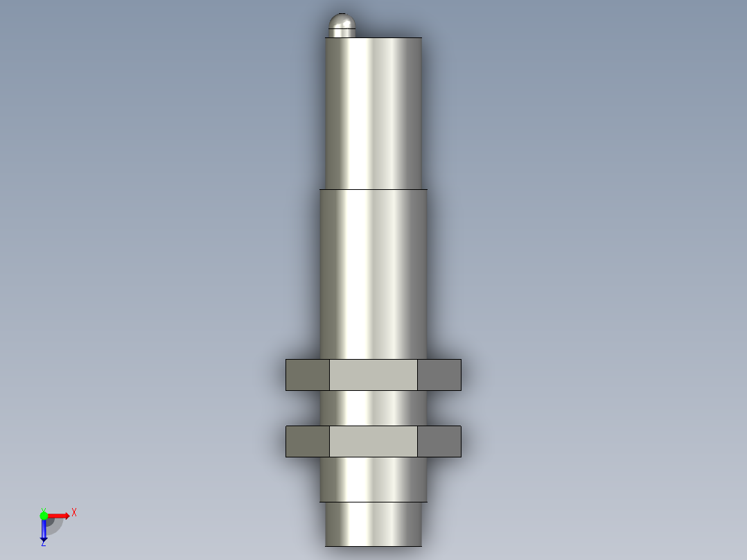 传感器金属JorderYJDJ1(LJA12M-5N1)俯视图