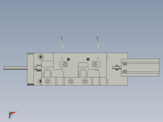 连接盖分料机构俯视缩略图