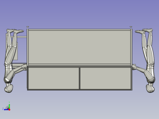 自动LED灯框电阻焊接总成右视缩略图