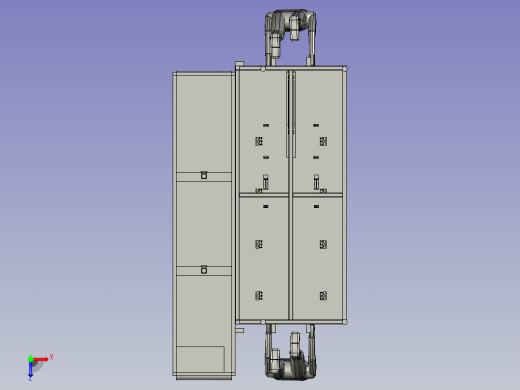 自动LED灯框电阻焊接总成俯视缩略图
