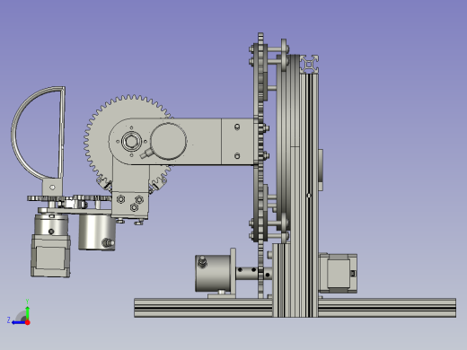 可移动式腕部康复机器人右视缩略图