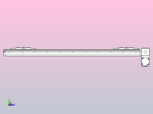 皮带直线轴双滑块型TPA-GCBS-120-P70-L300-RP-M20-N3左视缩略图